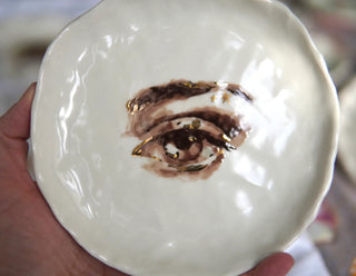 Round Eye Trinket Dish