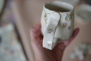 Pastel Floral Petite Mug II