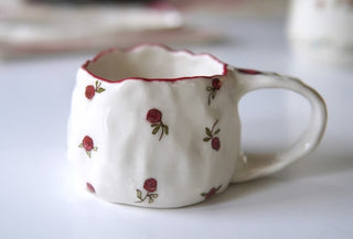 Little Red Roses Petite Mug