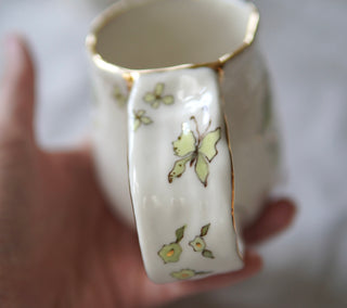 "Chartreuse Floral" Petite Mug