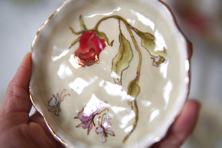 "Moody Rose" Petite Trinket Dish