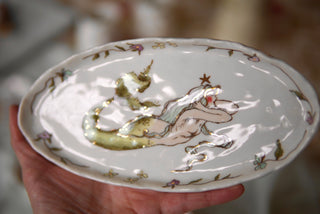 "Mermaid" Oblong Trinket Dish