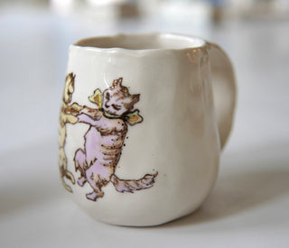 Dancing Kitties Petite Mug