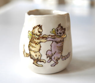 Dancing Kitties Petite Mug