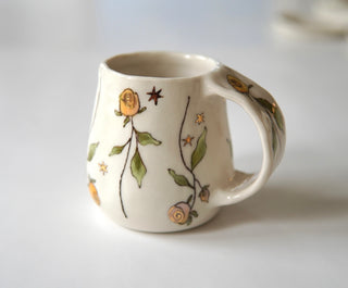 Yellow Roses Petite Mug