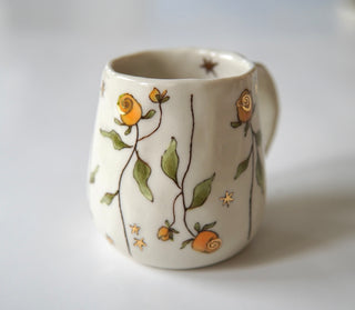 Yellow Roses Petite Mug