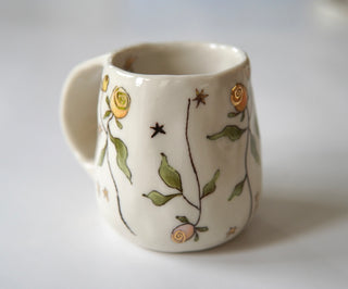 Yellow Roses Petite Mug