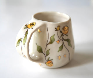 Yellow Roses Petite Mug