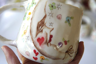 Fairy & Moody Moon Large Mug