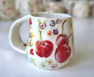 Magic Cherries Petite Mug