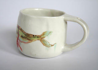 Petite Green Fish Mug