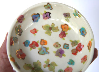 Bright Flowers Petite Trinket Dish