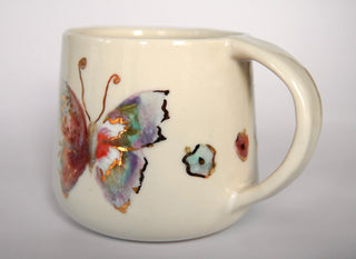 Rainbow Butterfly Mug