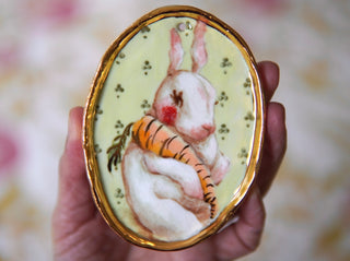 Bunny & Carrot Wall Hanging