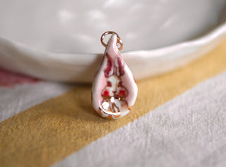 Bunny Teardrop Pendant