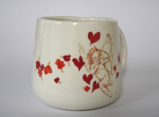 Cupid with Blindfold Large Mug