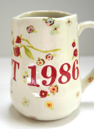 Custom Birth Year Super Large Mug