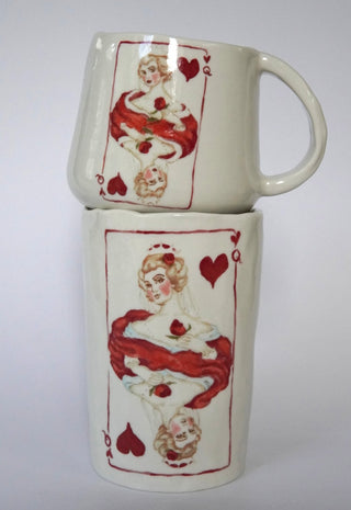 Queen of Hearts Large Mug