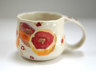 Citrus Floral Large Mug