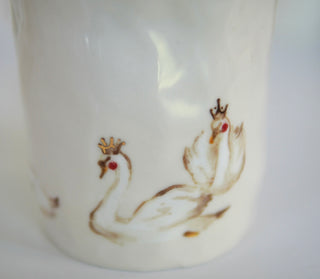 Swans Large Vessel/Vase