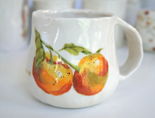 "Squeeze Me" Mandarins Large Mug